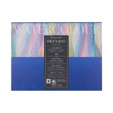 Fabriano   Альбом для акварели Watercolour   300 г/м2  24 х  32 см  склейка с одной стороны    12 л. 17312432 мелкозернистая