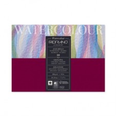 Fabriano   Альбом для акварели Watercolour   200 г/м2  30 х  30 см  склейка с четырех сторон    20 л. 72613030 среднезернистая