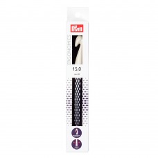 Для вязания PRYM   218494   крючок для вязания Ergonomics   пластик  d 15 мм  18.5 см  в картонной упаковке темно-фиолетовый
