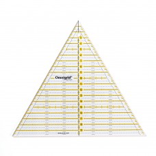 PRYM   611656   Треугольник для пэчворка Omnigrid   20 см  на подложке с европодвесом шкала в см
