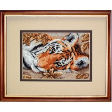 Набор для вышивания DIMENSIONS 65056   Привлекательный тигр 18 x 13 см