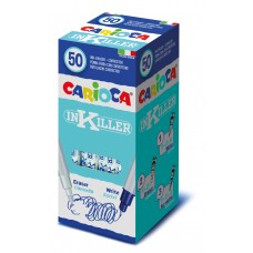 Carioca   Ручка капиллярная синяя  пиши-стирай Inkiller   1 мм  50 шт. 41414