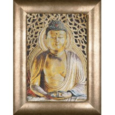 Набор для вышивания Будда, канва аида 18 ct 22 х 34 см THEA GOUVERNEUR 532A