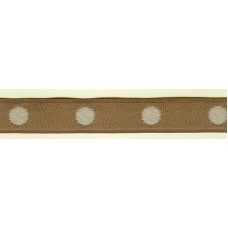 Репсовая лента, 18 мм, цвет коричневый