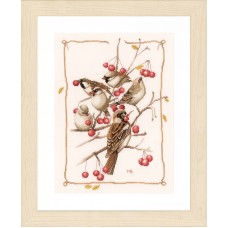 Набор для вышивания Sparrows and currant LANARTE  31 х 40 см LANARTE PN-0162298