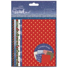 Набор заготовок для открыток с конвертами A Christmas Wish, A6 DOCRAFTS PMA150921