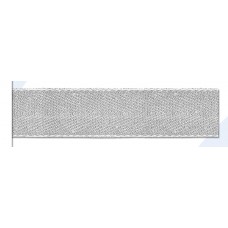 Тесьма киперная SAFISA, 15 мм, 25 м, цвет 27, серый