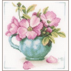 Набор для вышивания Wild Roses 20 x 20 см* LANARTE PN-0164070