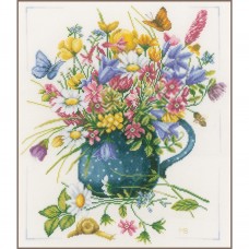 Набор для вышивания Flowers in Vase  38 х 45 см LANARTE PN-0164074