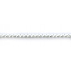 Шнур витой PEGA, белый, 2,5 мм