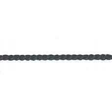 Шнур витой PEGA, черный, 2,5 мм