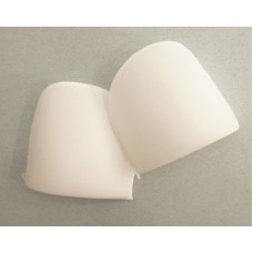 Плечевые накладки полумесяц (S) HKM, белые 12,5 x 10 x 1,1 см белый HKM 10011SB