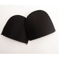 Плечевые накладки полумесяц (S) HKM, черные 12,5 x 10 x 1,1 см черный HKM 10012SB