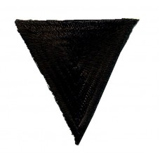 Термоаппликация HKM Треугольник цвет черный 3,5 x 3,5 x 3,5 см 0,125 cм HKM 23529/1SB