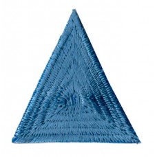Термоаппликация HKM Треугольник цвет голубой 3,5 x 3,5 x 3,5 см HKM 23626/1SB