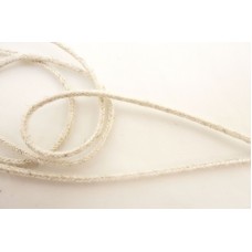 Шнур плетеный, 1,5 мм, цвет небеленый, цена за бобину 25 м