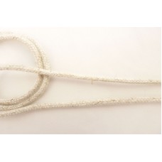 Шнур плетеный, 2 мм, цвет небеленый, цена за бобину 25 м