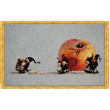 Набор для вышивания Pomme (Яблочко) 26 x 11 см NIMUE 70-M006 K