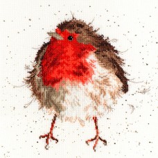 Набор для вышивания Jolly Robin (Забавный Робин) 26 x 26 см Bothy Threads XHD5