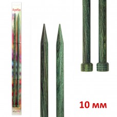 Спицы прямые KATIA, 40 см, 10 мм 10/0 (2,3 мм) 40 см* зеленый * 10 мм KATIA 7649