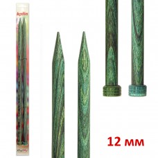 Спицы прямые KATIA, 40 см, 12 мм N12* 40 см* зеленый * 12 мм* KATIA 7650