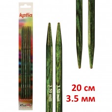 Спицы чулочные KATIA, 20 см, 3,5 мм