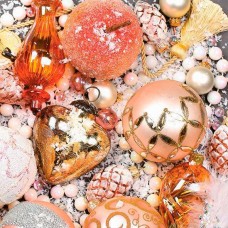 Салфетки - трехслойные, коллекция Рождественский обед, Maki