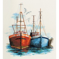 Набор для вышивания Fish Quay 28 x 31 см DERWENTWATER DESIGNS SEA03