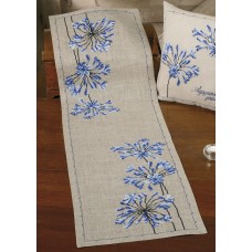 Набор для вышивания дорожки Цветок любви 40 х 80 см PERMIN 75-7714