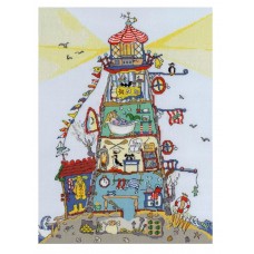 Набор для вышивания Cut Thru’ Lighthouse (Сократить через маяк) 26 x 35 см Bothy Threads XCT1