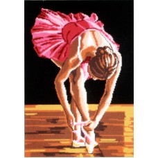 Канва жесткая с рисунком Юная балерина 47 x 60 см GOBELIN L. DIAMANT 14.725