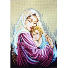 Канва жесткая с рисунком Мать и дитя 47 x 60 см GOBELIN L. DIAMANT 14.823