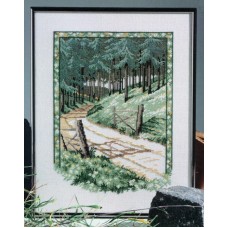 Набор для вышивания Сосновый лес 32 x 41 см OEHLENSCHLAGER 73-65109