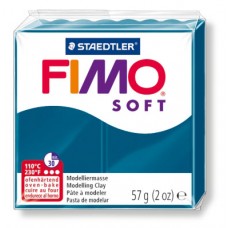 Полимерная глина FIMO Soft 55 х 55 х 15 мм синий FIMO 8020-31