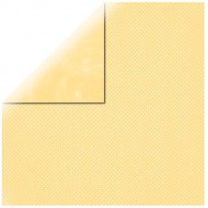 Бумага двухсторонняя для скрапбукинга Double dot 30,5 х 30,5 см* банан RAYHER 58883156