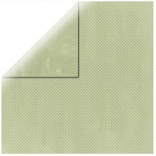 Бумага двухсторонняя для скрапбукинга Double dot 30,5 х 30,5 см* античный зеленый RAYHER 58883443
