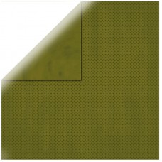 Бумага двухсторонняя для скрапбукинга Double dot 30,5 х 30,5 см* оливковый RAYHER 58883456
