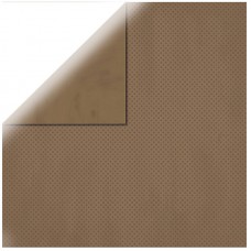 Бумага двухсторонняя для скрапбукинга Double dot 30,5 х 30,5 см* темно-коричневый* RAYHER 58883552
