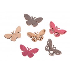 Набор декоративных элементов Бабочки 2,5 х 1,2 см RAYHER 46169000