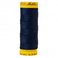 Нить хлопок отделочная SILK-FINISH COTTON 28, 80 м 0825 Navy