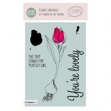 Набор прозрачных штампов Stamp Clear VEER & MOON Язык цветов: Тюльпан