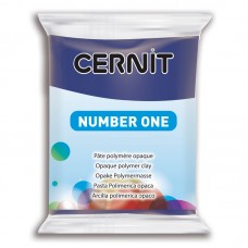 Полимерная глина Cernit N1, 56 г 65 х 50 х 12 мм темно-синий насыщенный (100% opacity) EFCO 7941246