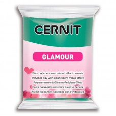 Полимерная глина Cernit Glamour, 56 г 65 х 50 х 12 мм зеленый * EFCO 7944600