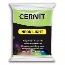Полимерная глина Cernit Neon, 56 г 65 х 50 х 12 мм неоновый зеленый EFCO 7950600