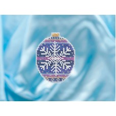 Набор для вышивания бисером Королевская снежинка 6 х 8 см MILL HILL MH21 1812
