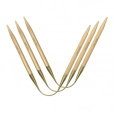 Спицы чулочные гибкие addiCraSyTrio Bambus Long, N4, 30 см, 3 шт
