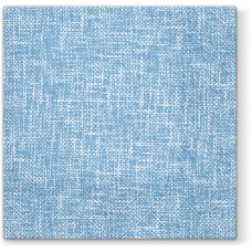 Салфетки трехслойные для декупажа, коллекция Lunch  PAW Decor Collection Синее полотно