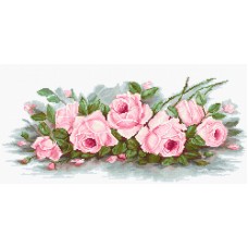 Набор для вышивания Романтические розы 31,5 х 13,5 см LUCA-S B2353