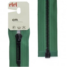 Молнии riri звено BI, слайдер STAB, неразъёмная карманная, 6 мм, 18 см, цвет 2715, зеленый
