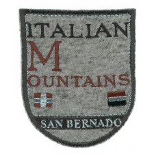 Термоаппликация Итальянские горы 4,6 x 4,7 см серый 0,125 см HKM 36060/1SB